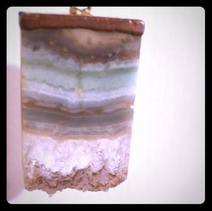 Purple rough amethyst quartz Necklace